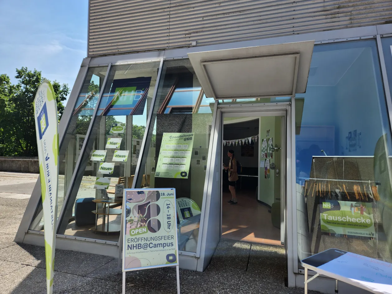 Außenansicht Nachhaltigkeitsbüro