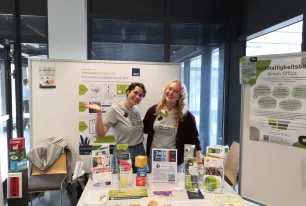 Infostand in der Nachhaltigkeitswoche 2023