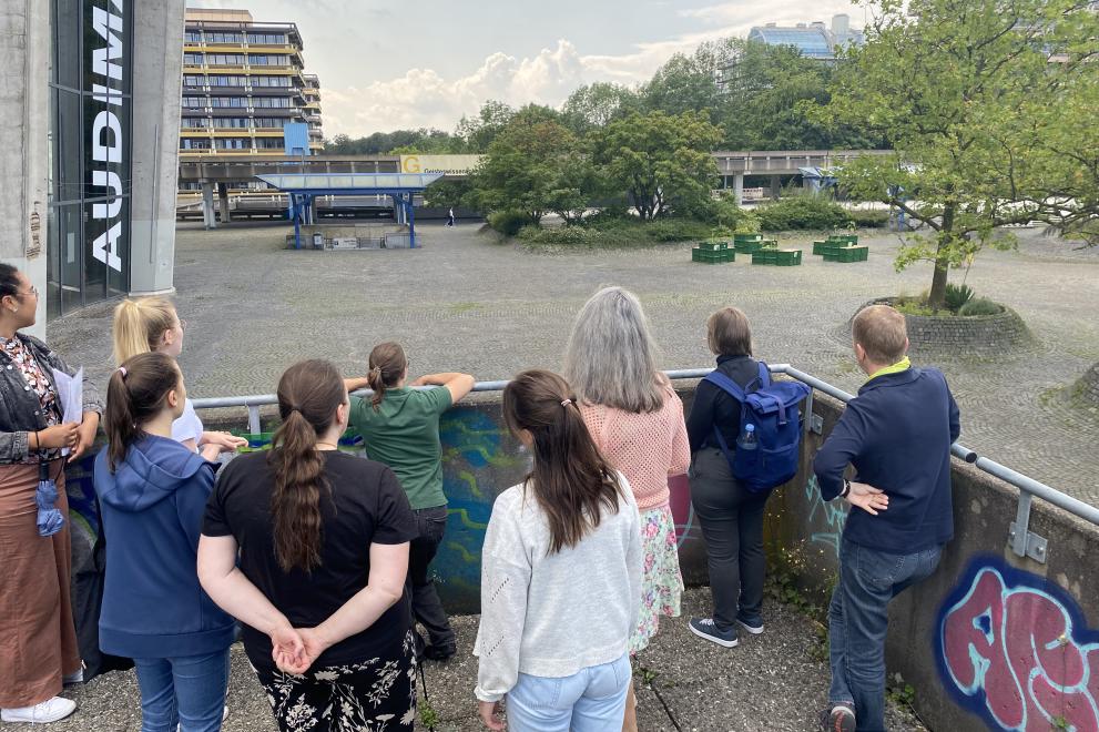 Nachhaltiges Campusleben - ein Spaziergang