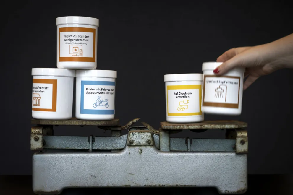 Beispielbild der Klimawaage