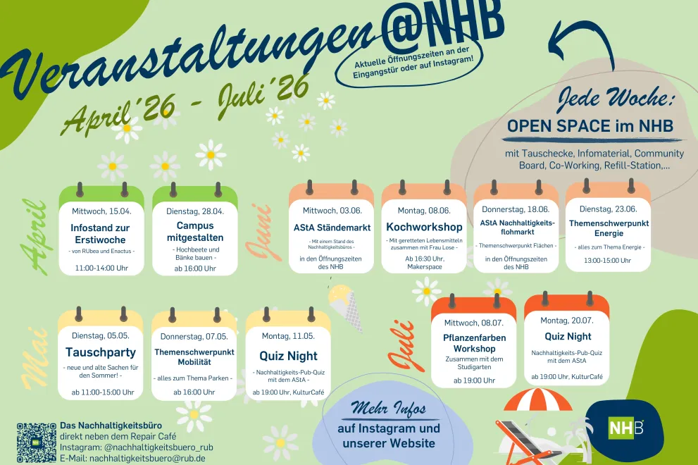 Veranstaltungsprogramm NHB quer